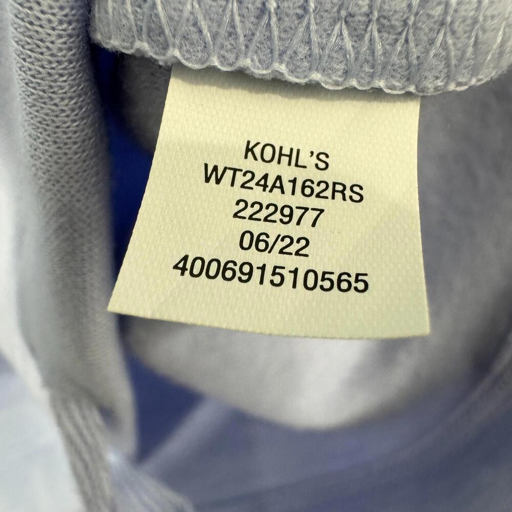 Tek Gear Women’s Size Medium Lavender Long Sleeve Brushed Fleece Sweatshirt - Picture 7 of 9